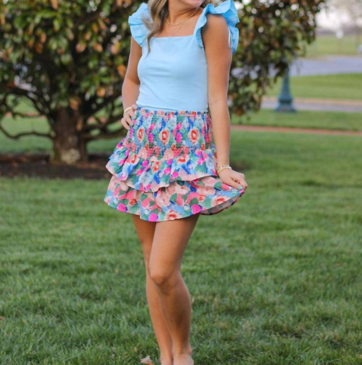 Tcec - Sky Flutter Bodysuit