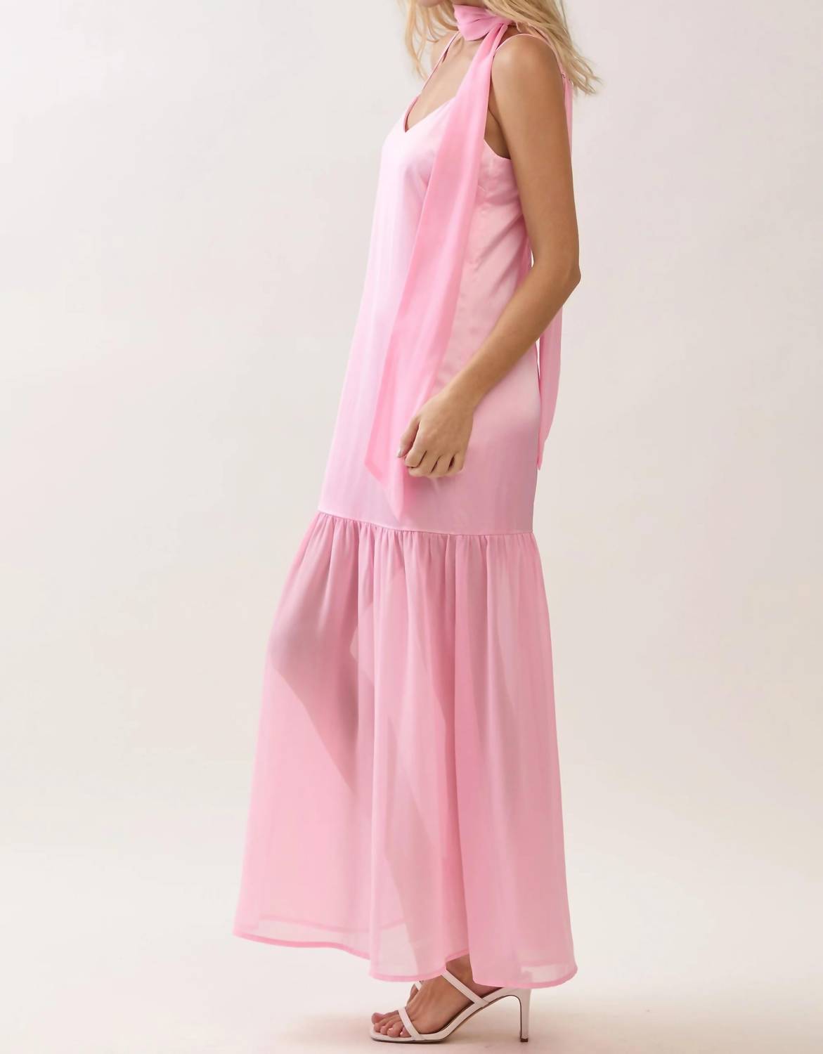 Tcec - Spaghetti Strap Maxi Dress