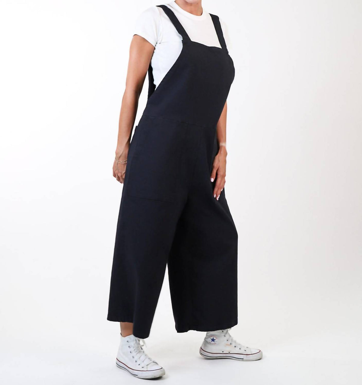 Teak - Lennon Cropped Overall