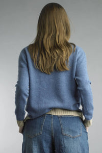 Tempo Paris - Contrast Trim Sweater