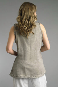 Tempo Paris - Raw Edge Top