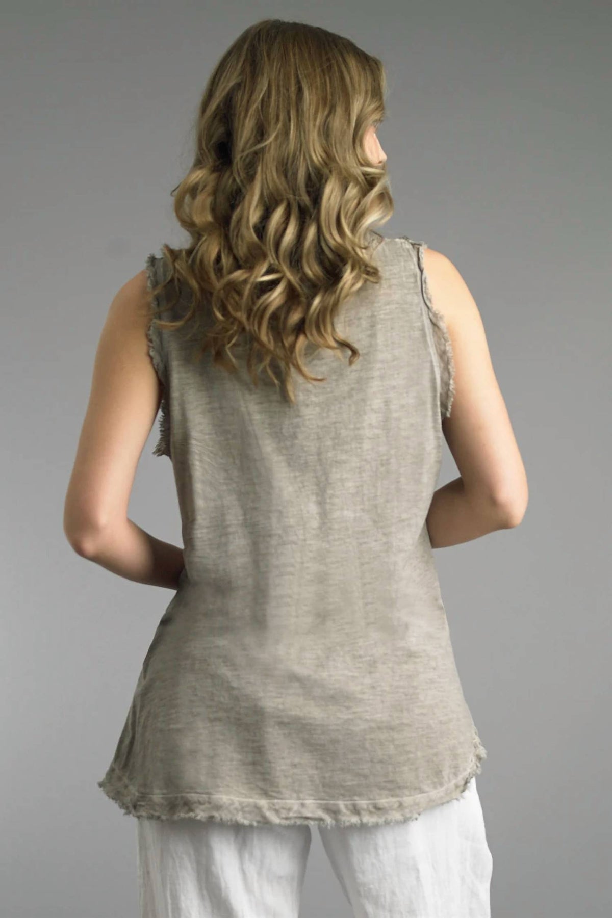 Tempo Paris - Raw Edge Top