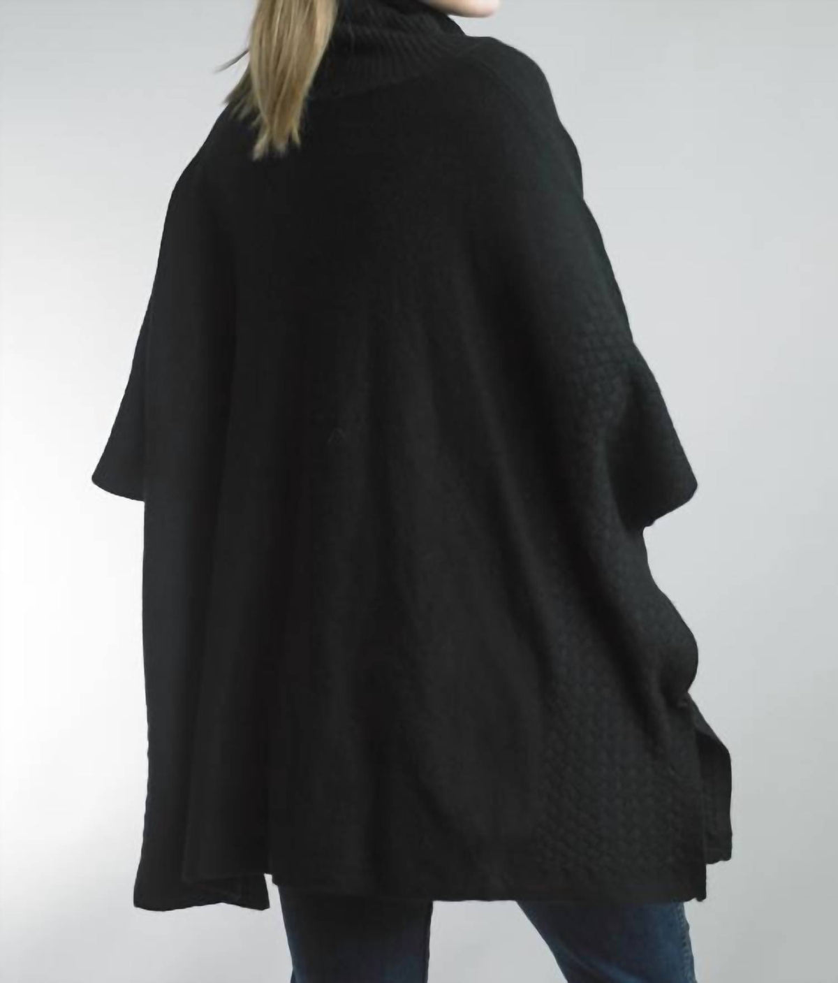 Tempo Paris - Ribbed Edge Poncho