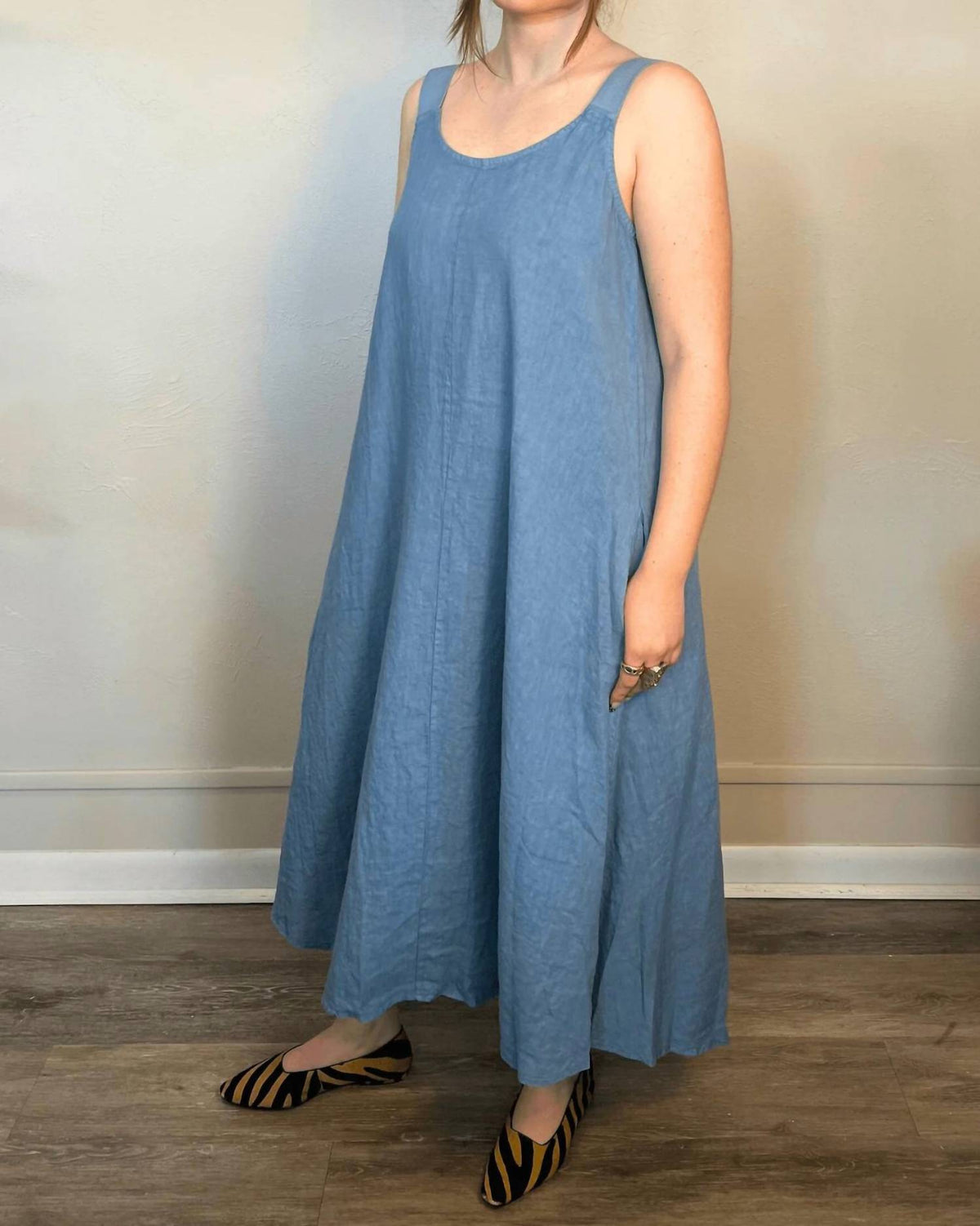 Tempo Paris - Strap Elastic Midi Dress