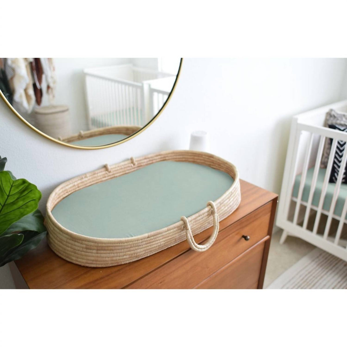 Tenth & Pine - Bamboo Bassinet Sheet & Changing Pad Cover