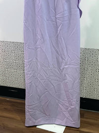 Teri Jon - Asymmetric Drape Cape Gown