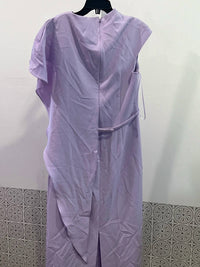 Teri Jon - Asymmetric Drape Cape Gown