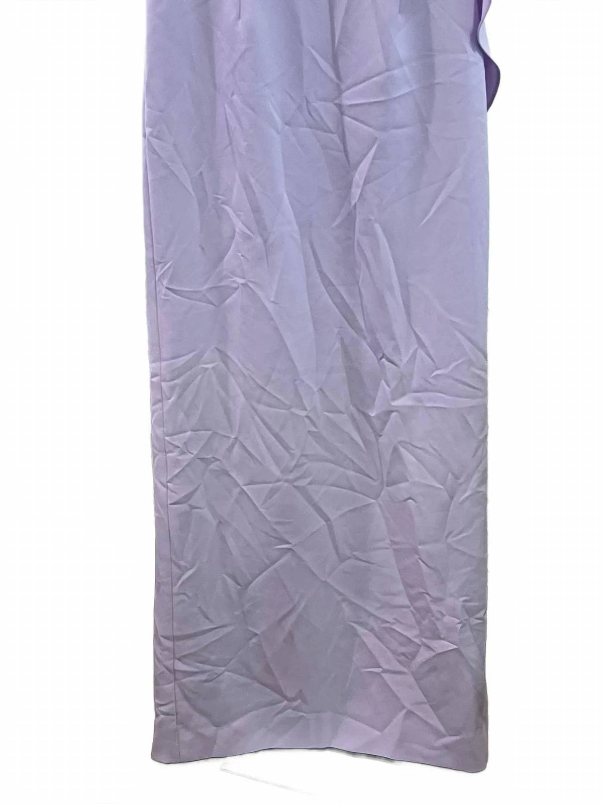 Teri Jon - Asymmetric Drape Cape Prom Gown