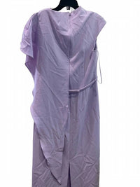 Teri Jon - Asymmetric Drape Cape Prom Gown