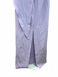 Teri Jon - Asymmetric Drape Cape Prom Gown