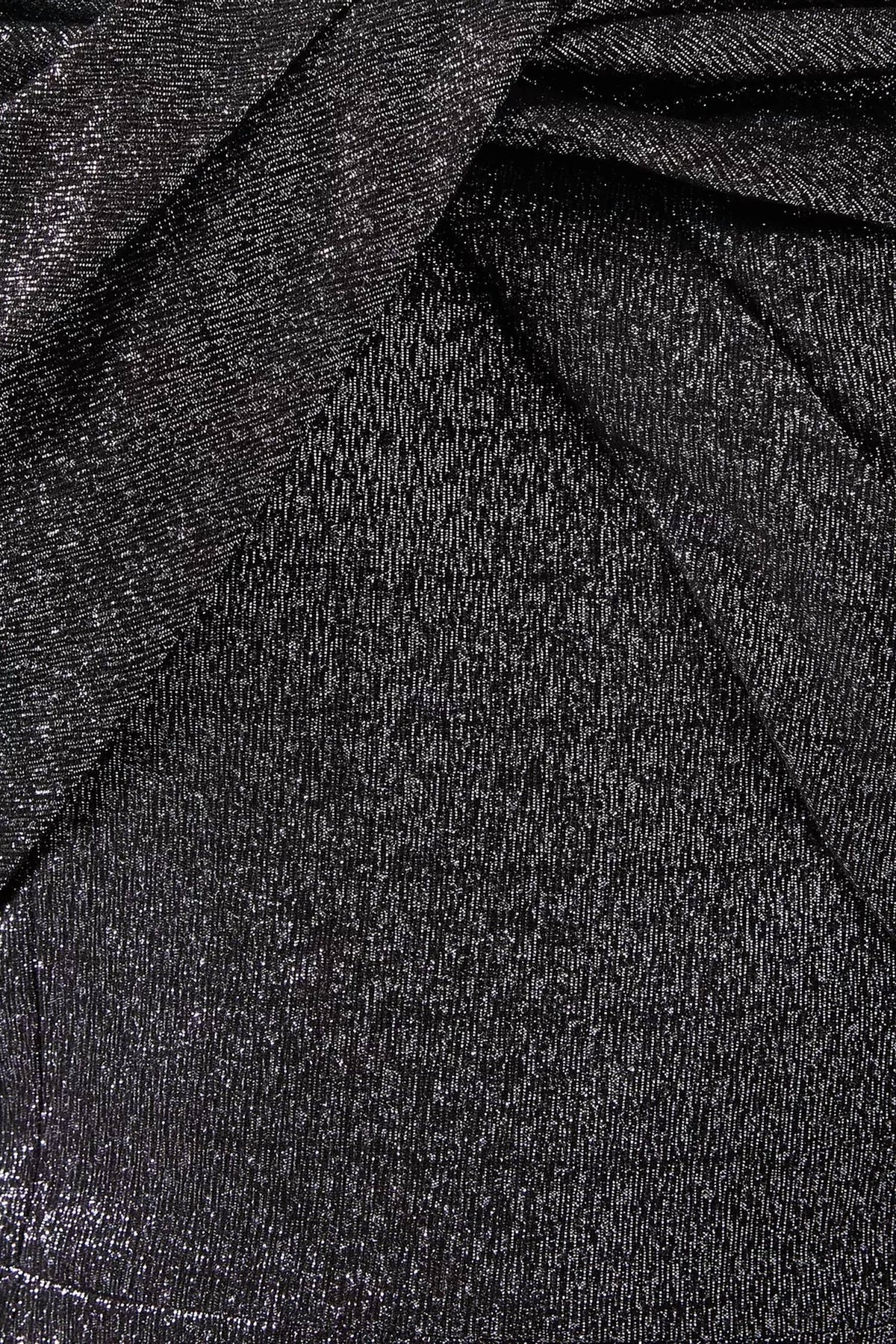 Teri Jon - Metallic Twist Front Gown