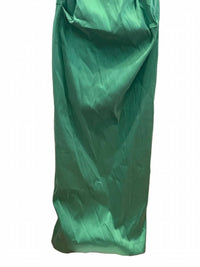 Teri Jon - Stretch Mikado Off The Shoulder Draped Column Gown