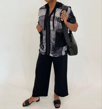 Terra - Dana Zip - up Shirt - black - clothing - hoodies