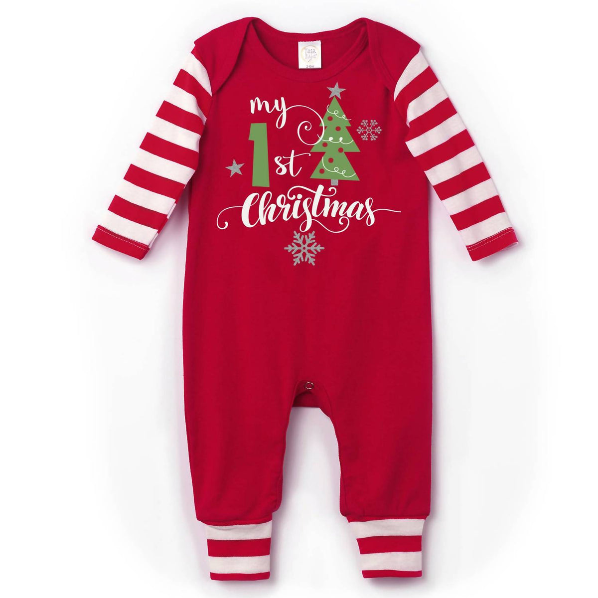 Tesa Babe - Baby Unisex My First Christmas Romper