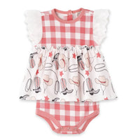 Tesa Babe - Yeehaw Western Skirted Bodysuit