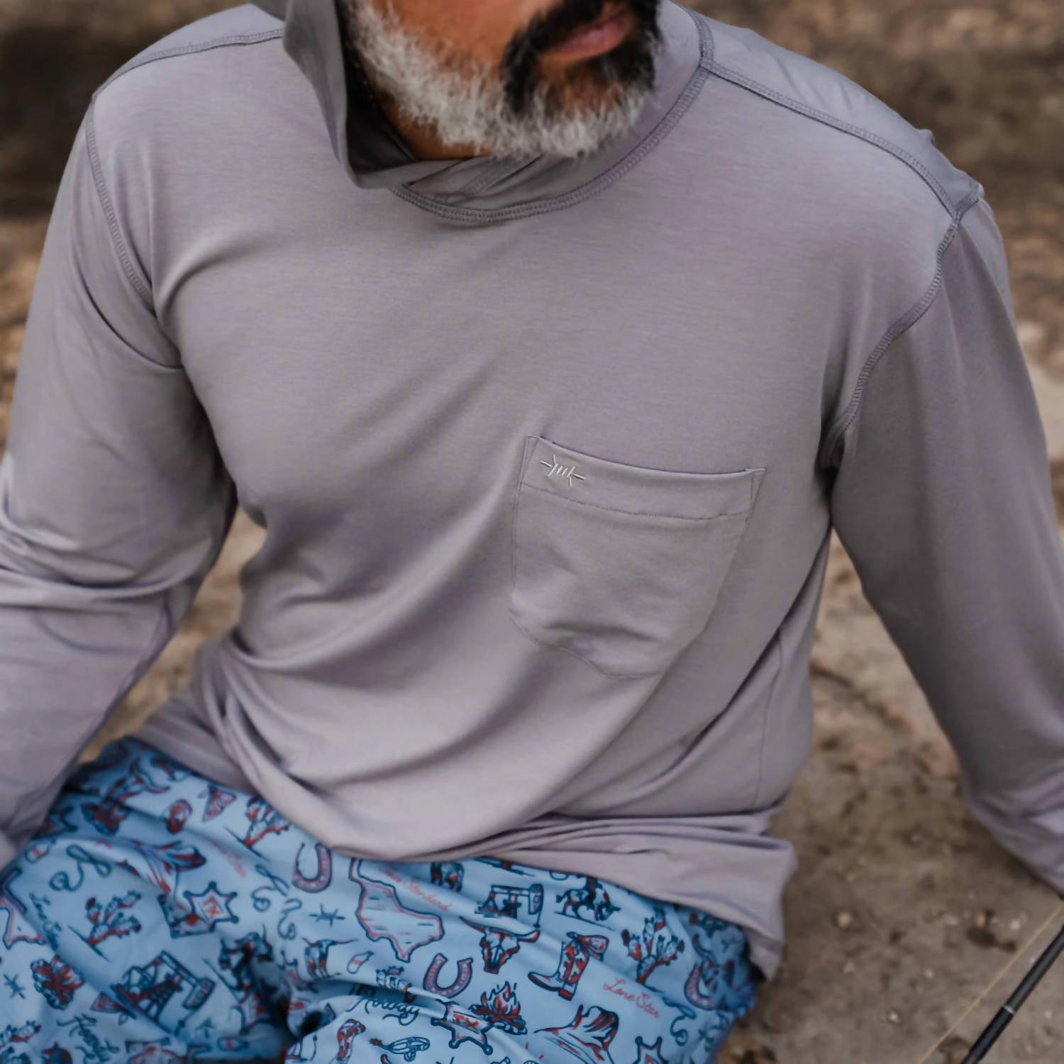 Texas Standard - Brazos Hoodie - clothing - grey - hoodies