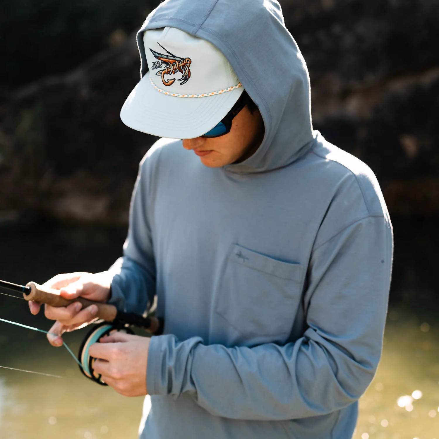 Texas Standard - Brazos Hoodie - blue - clothing - hoodies