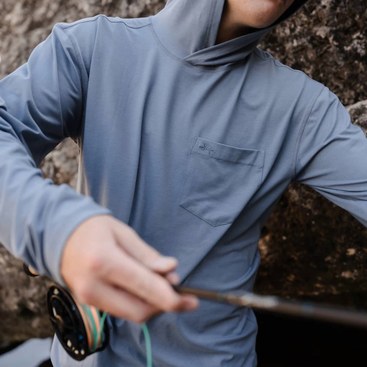 Texas Standard - Brazos Hoodie - blue - clothing - hoodies