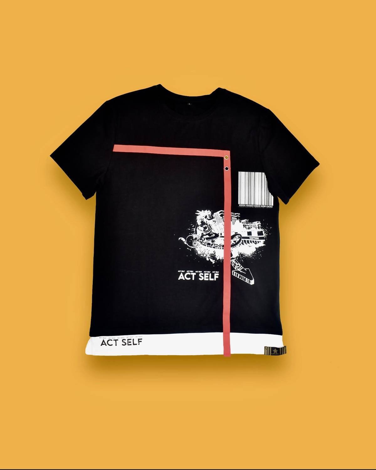 The Athletic Side Of Us - Act Self Black Short Sleeve T-shirt - black - clothing - directbrandpartner
