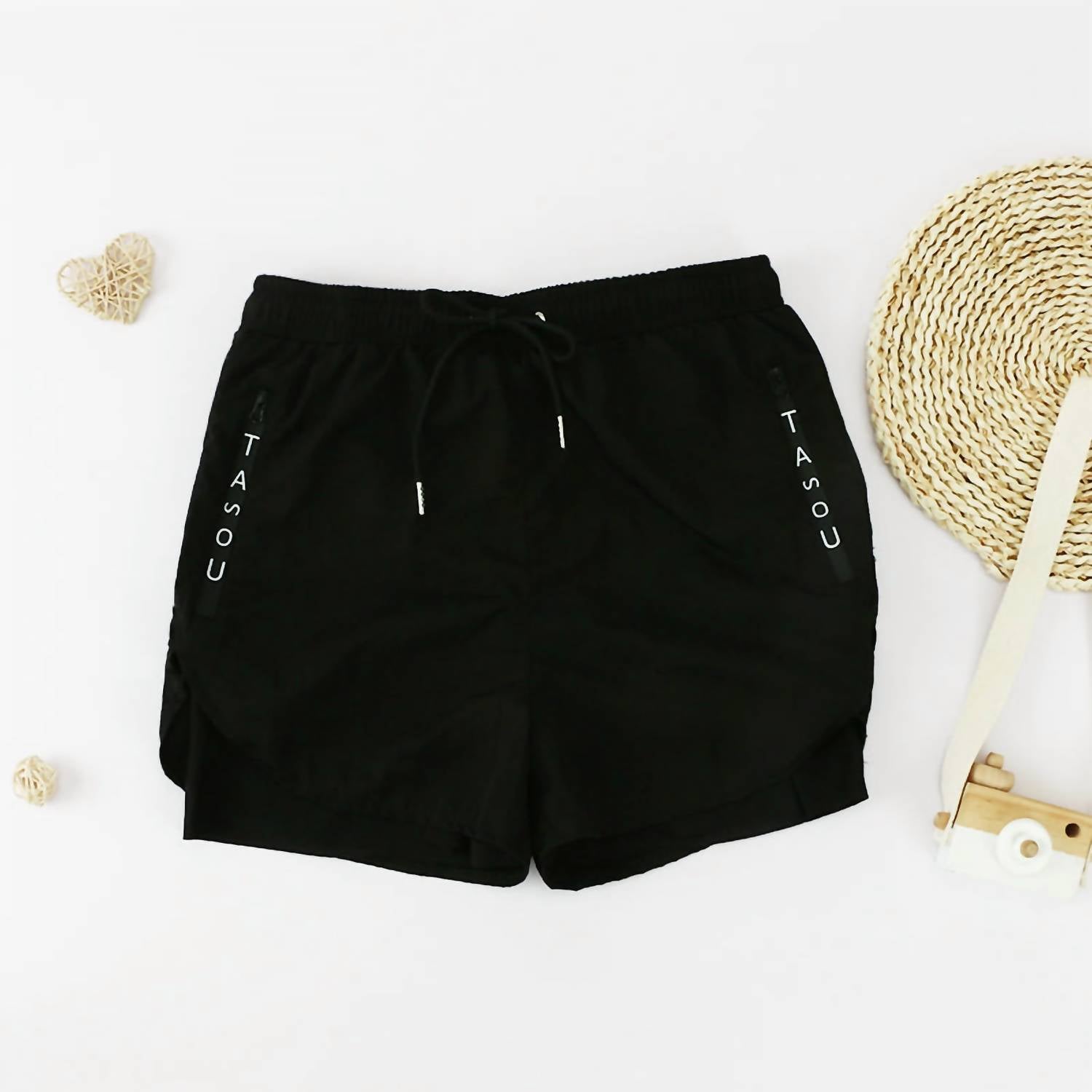 The Athletic Side Of Us - Active Self Shorts - athletic - black - clothing