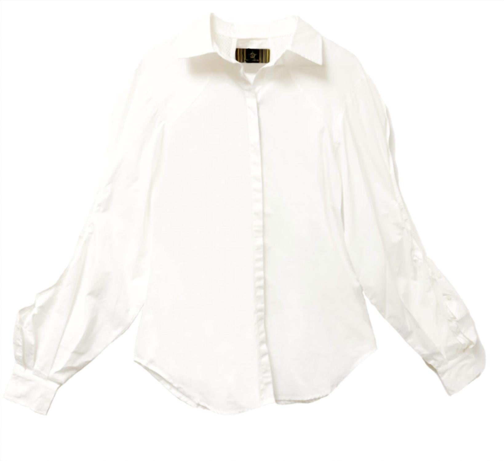 The Athletic Side Of Us - Anne Detachable Back Shirt - button - down - shirts - clothing - directbrandpartner