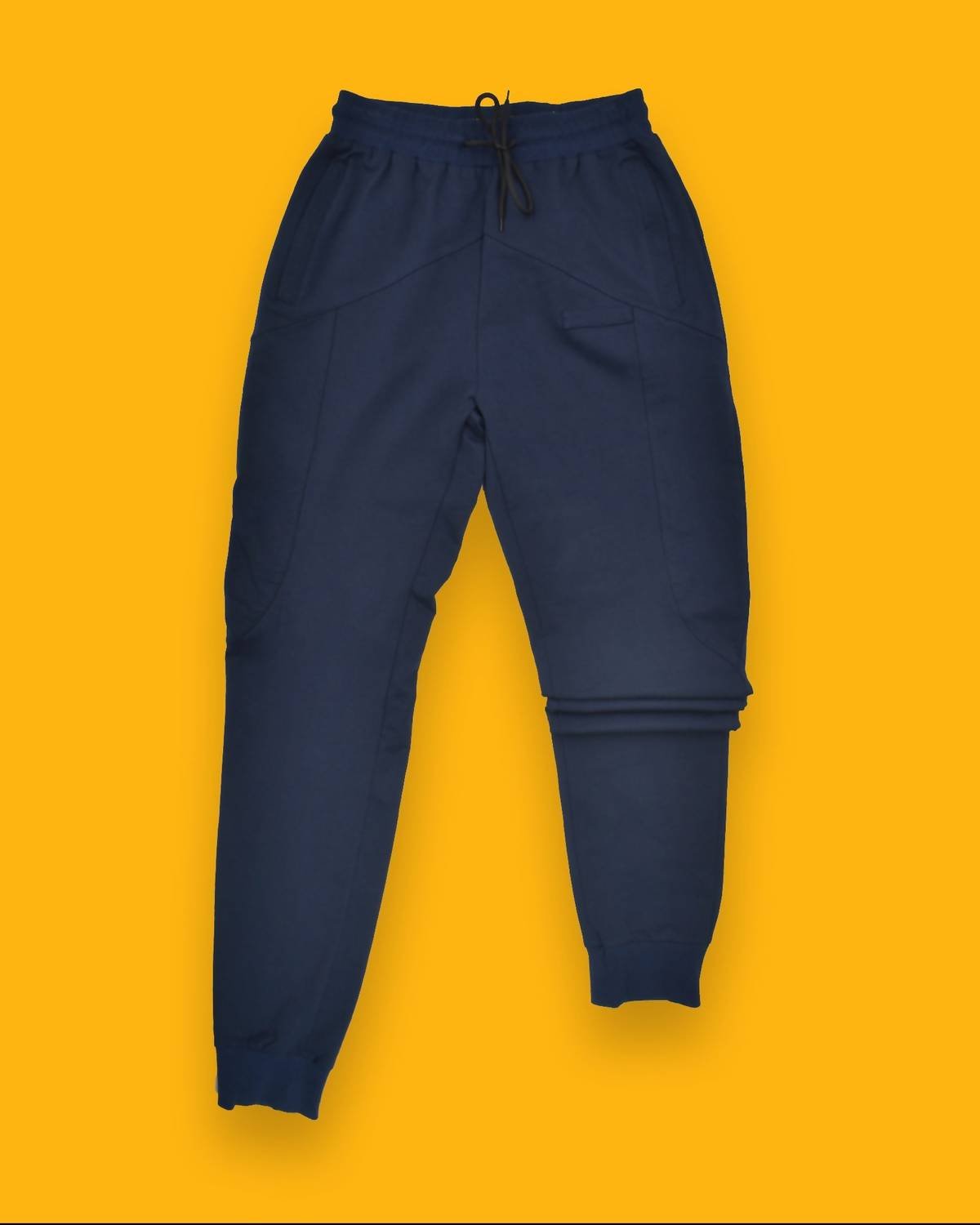 The Athletic Side Of Us - Geo Cut Sweat Pants - blue - cargo - clothing