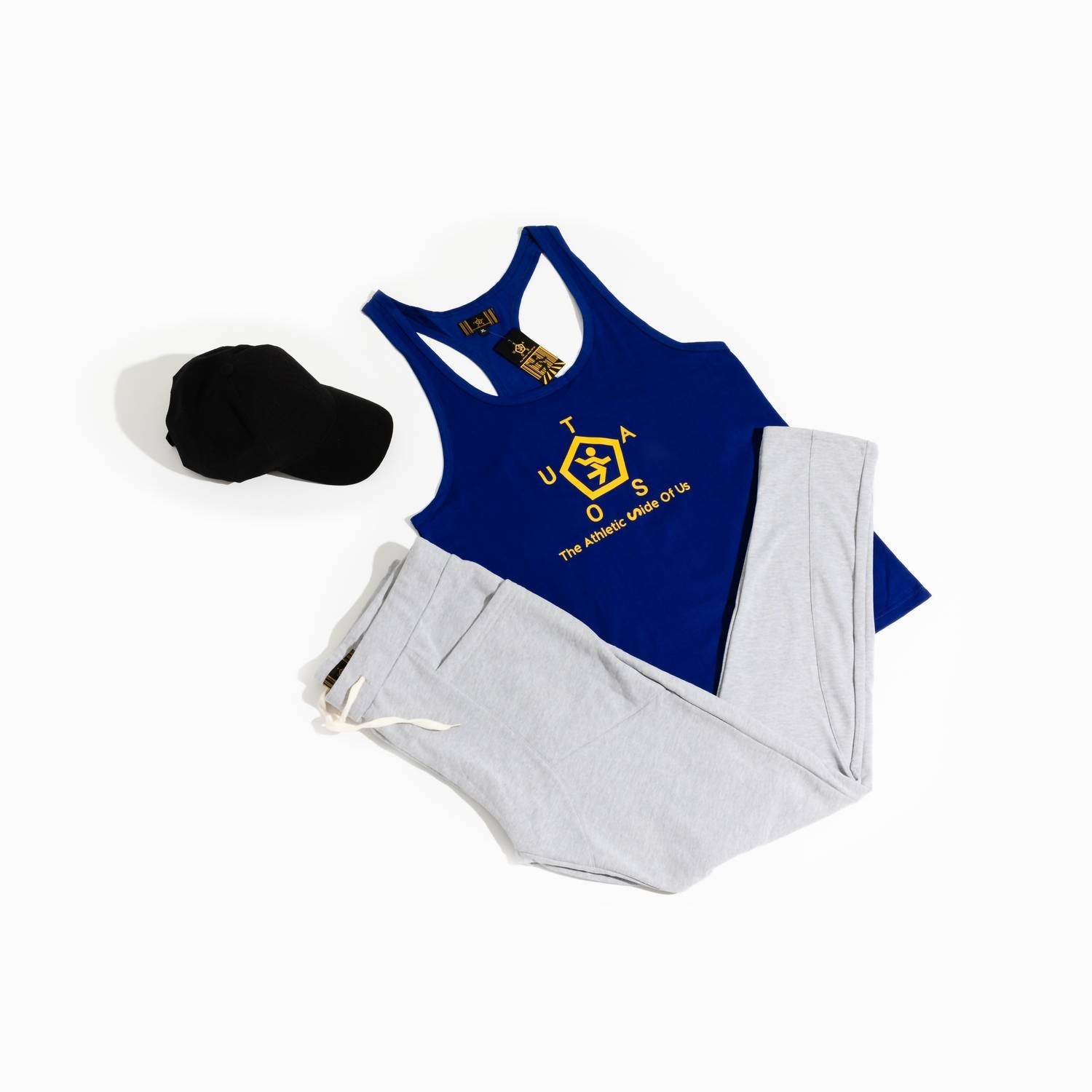 The Athletic Side Of Us - Geo Cut Sweat Pants - cargo - clothing - directbrandpartner