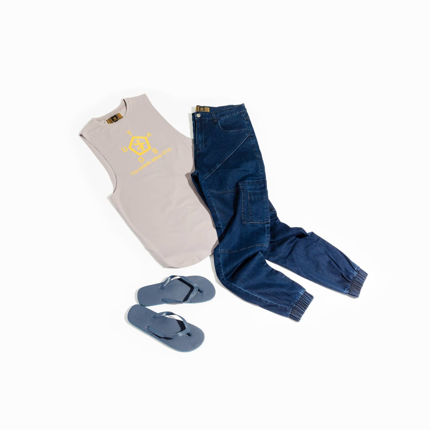 The Athletic Side Of Us - Logo Printed Tank Top - clothing - directbrandpartner - graphic