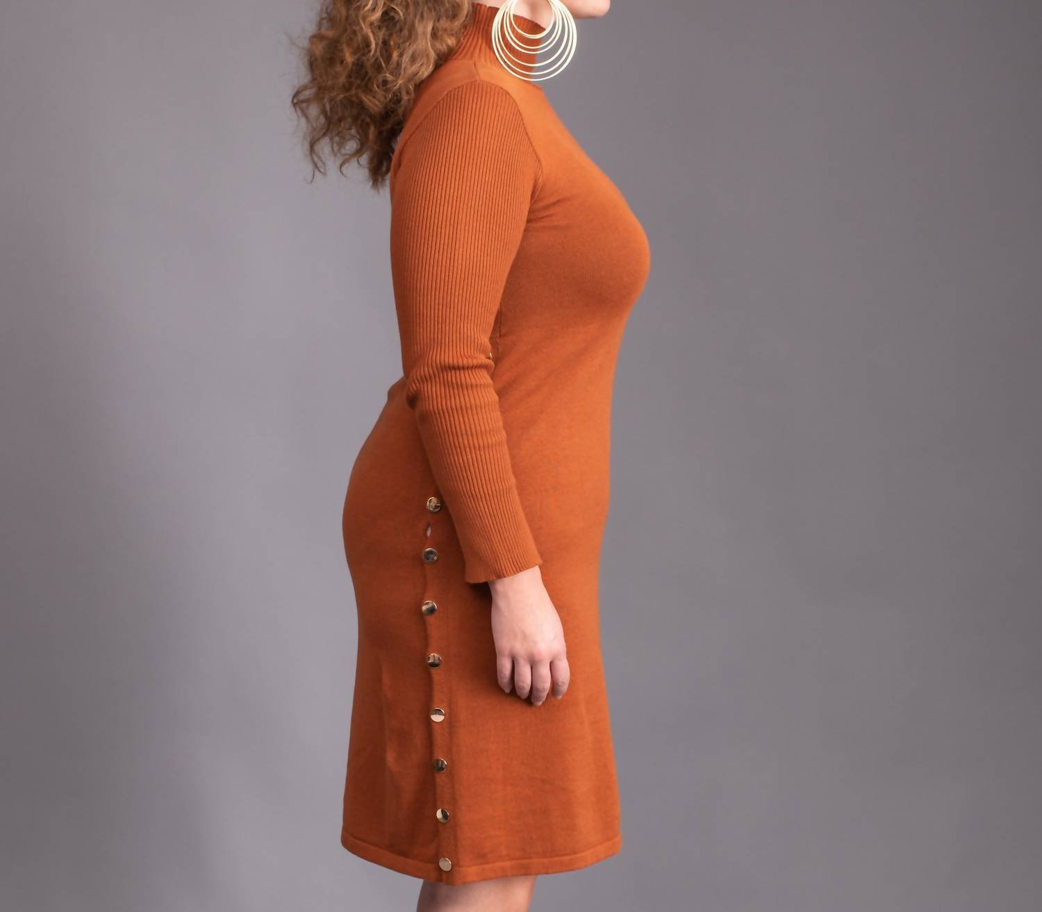 The Athletic Side Of Us - Ribbed Sweater Dress - clothing - directbrandpartner - dresses