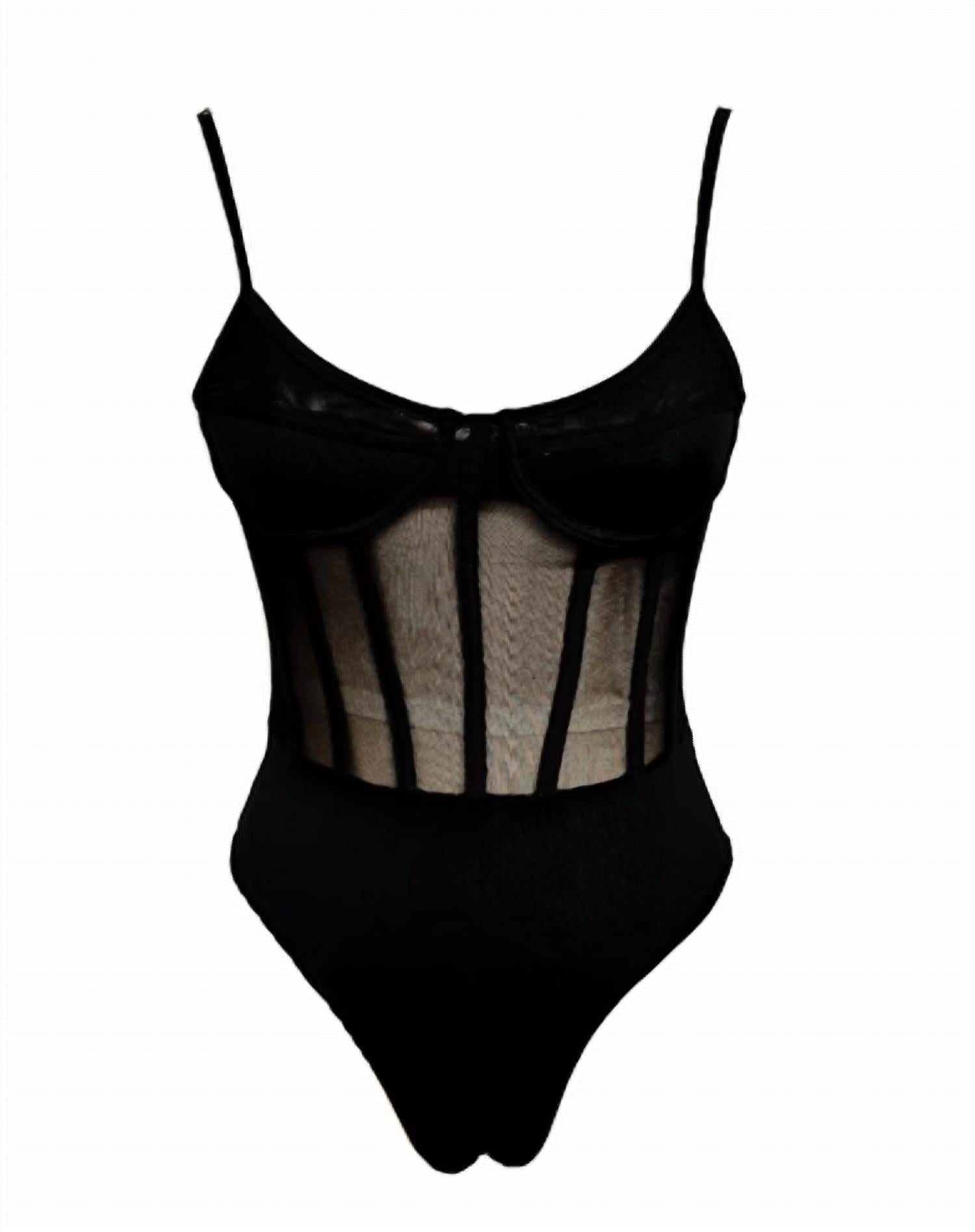 The Athletic Side Of Us - Women's Lady Liberty Bodysuit - black - bodysuits - clothing