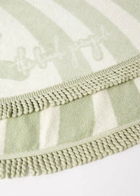 The Beach People - Round Towel - bath - bath - towels - cotton
