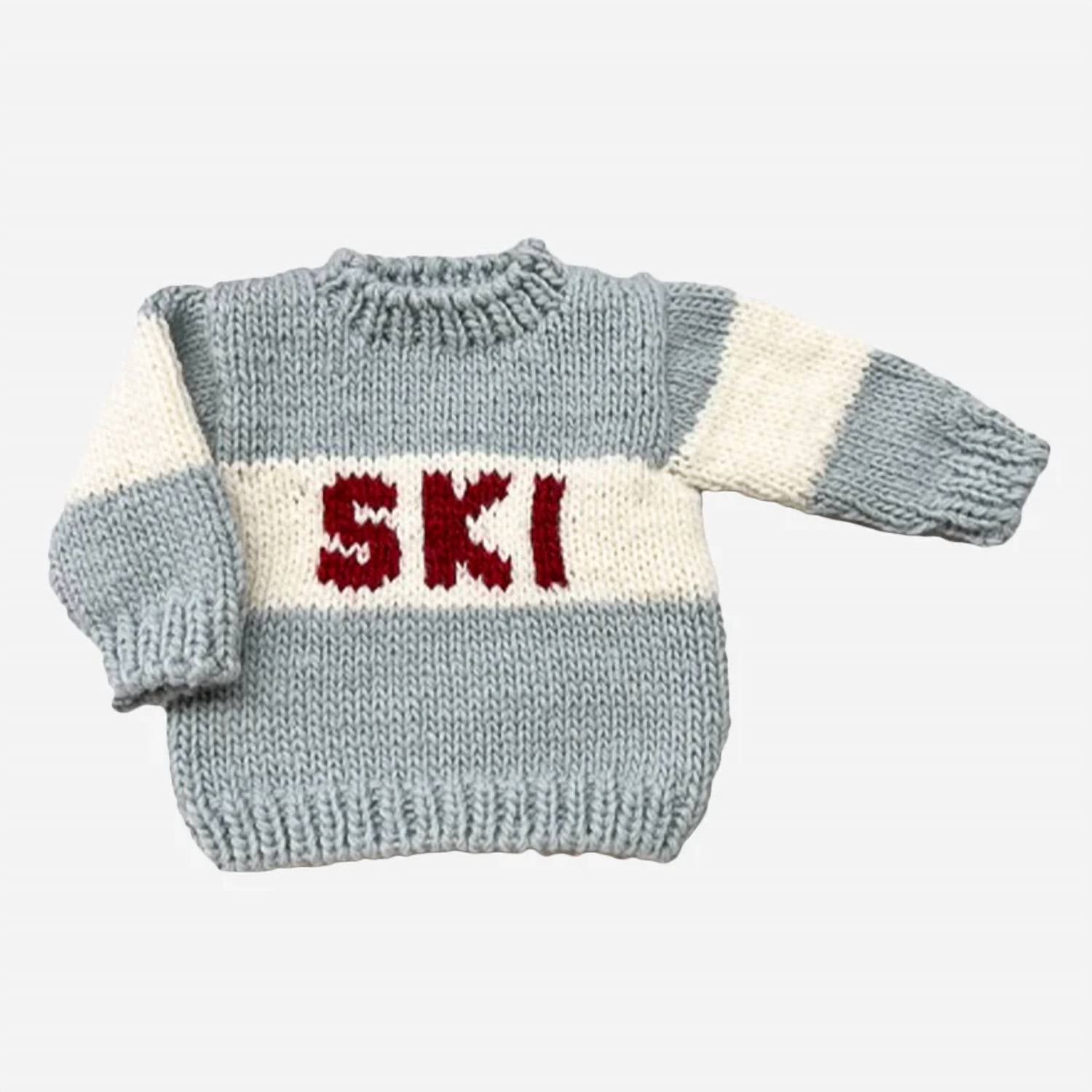 The Blueberry Hill - Ski Sweater - acrylic - clothing - grey