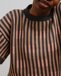The Endery - Bauhaus Short Sleeve Sweater Tee
