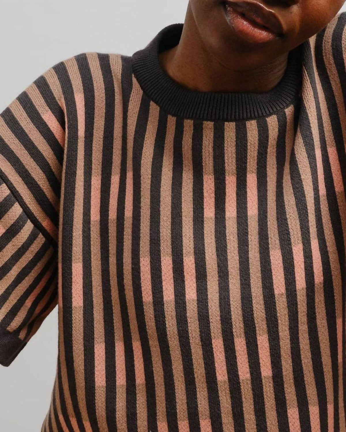 The Endery - Bauhaus Short Sleeve Sweater Tee