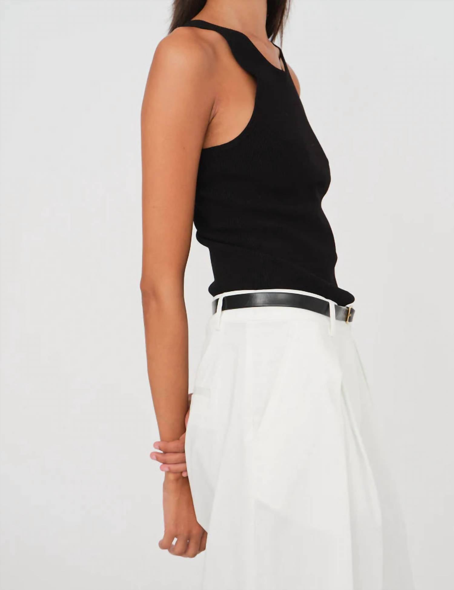 The Garment - Madison Tank Top - black - clothing - solid