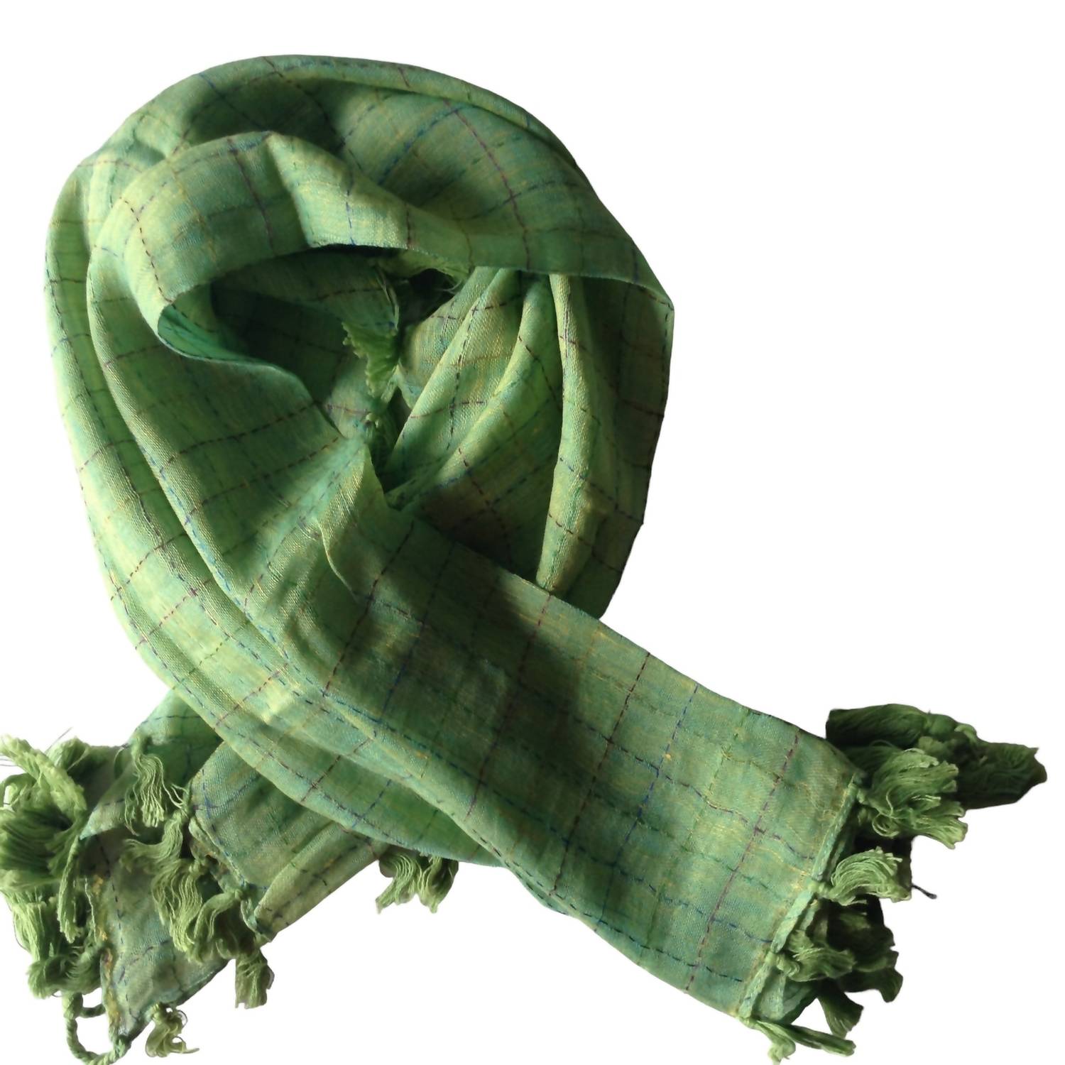 The Gray Crab - Women's Checks Cotton Scarf - accessories - cotton - directbrandpartner