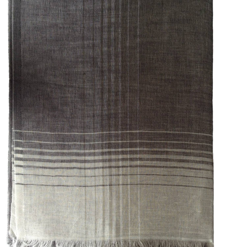 The Gray Crab - Women's Linen Cotton Scarf - accessories - directbrandpartner - grey