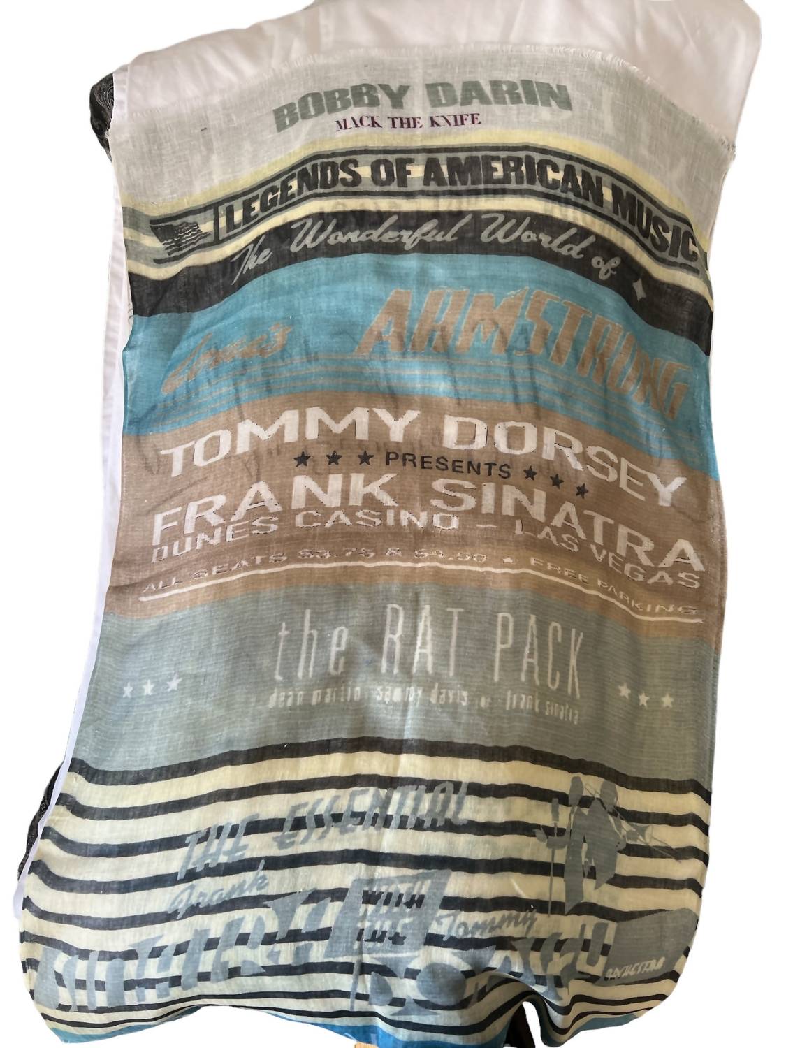 The Gray Crab - Women's Linen Scarf - accessories - beige - directbrandpartner