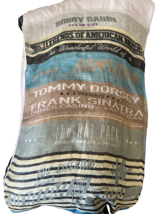 The Gray Crab - Women's Linen Scarf - accessories - beige - directbrandpartner