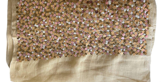 The Gray Crab - Women's Silk Scarf - accessories - beige - directbrandpartner