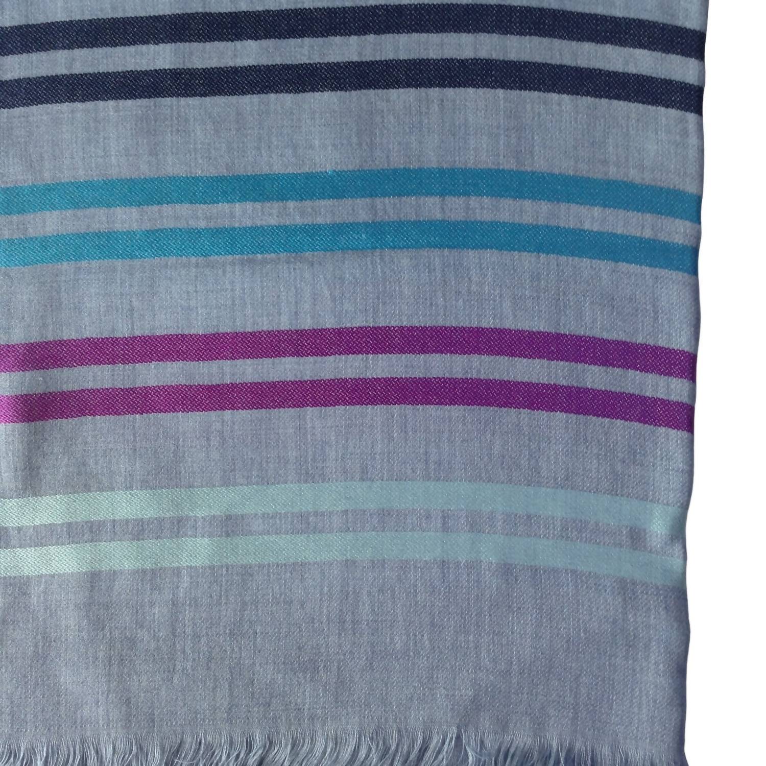 The Gray Crab - Women's Silk Scarf - accessories - blue - directbrandpartner