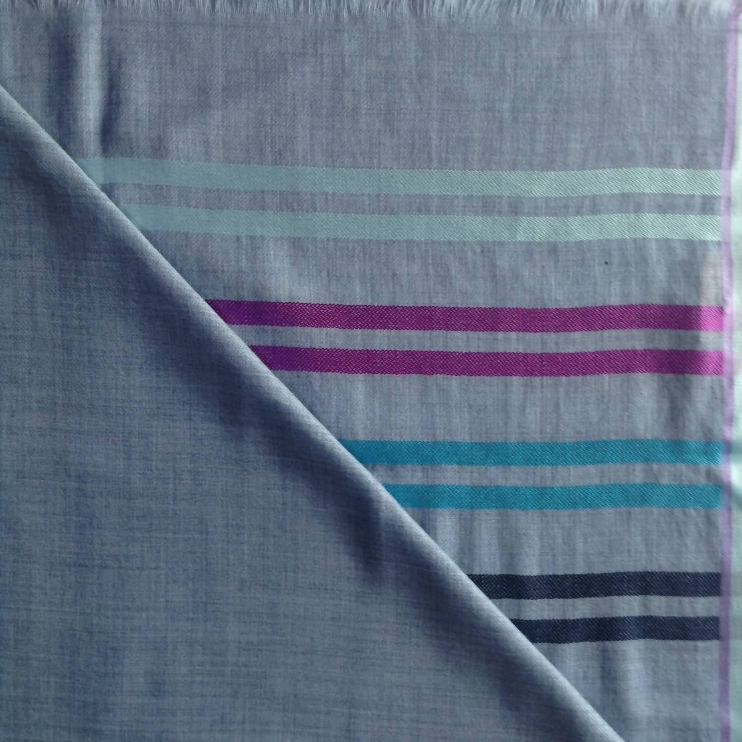 The Gray Crab - Women's Silk Scarf - accessories - blue - directbrandpartner