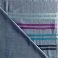 The Gray Crab - Women's Silk Scarf - accessories - blue - directbrandpartner
