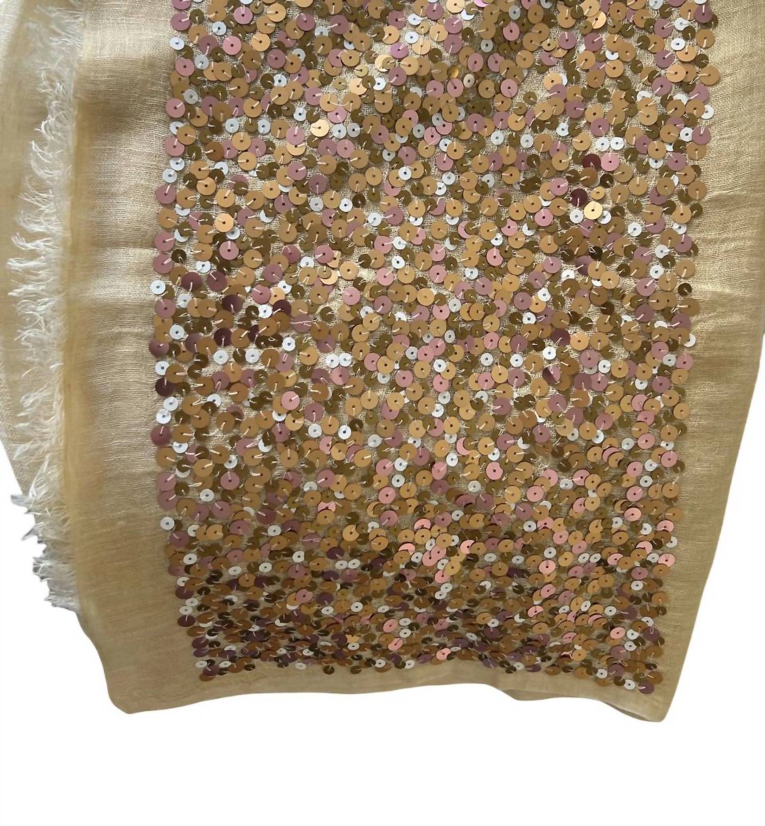 The Gray Crab - Women's Silk Scarf - accessories - beige - directbrandpartner