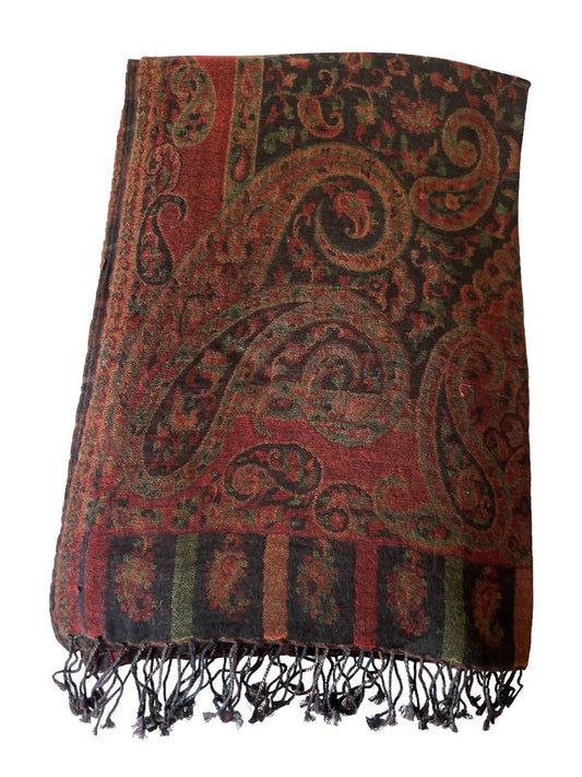 The Gray Crab - Women's Super Fine Scarf - accessories - directbrandpartner - red