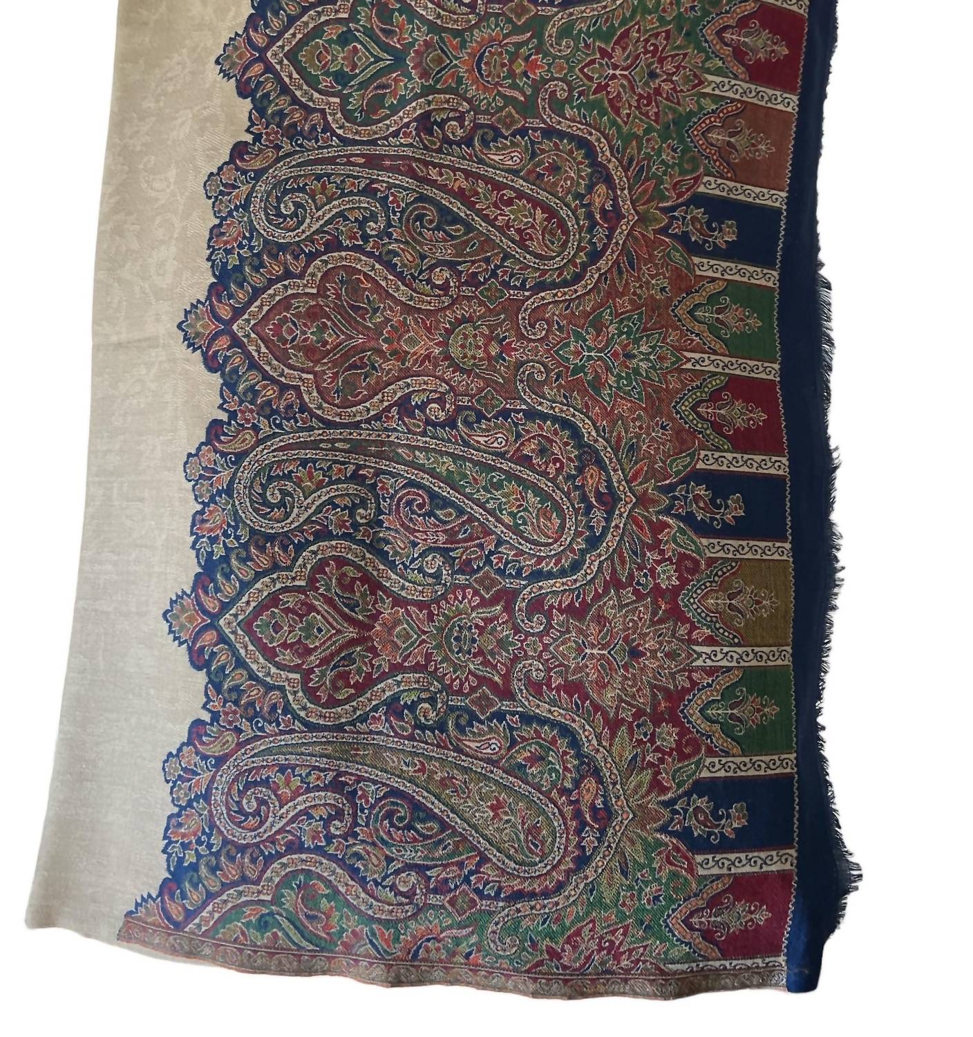 The Gray Crab - Women's Wool Scarf - accessories - blue - directbrandpartner