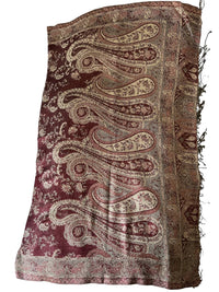 The Gray Crab - Women'sembroidered Silk Scarf - accessories - directbrandpartner - red