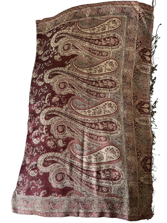 The Gray Crab - Women'sembroidered Silk Scarf - accessories - directbrandpartner - red