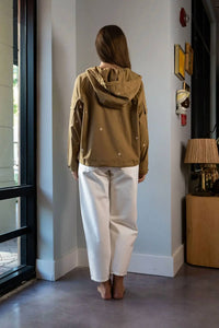 The Great. - Embroidered Cropped Trailhead Pullover