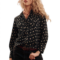The Great. - Howdy Top - black - blouses - clothing
